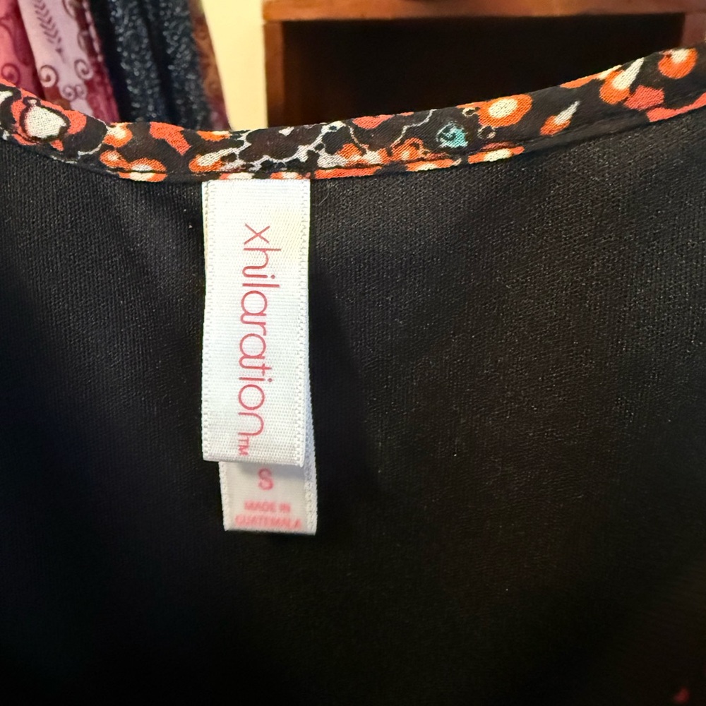 Xhilaration Black and Orange Mini Dress - Picture 3 of 4